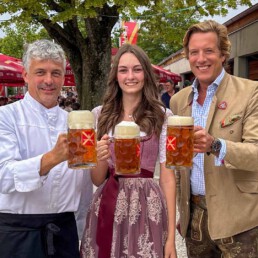 Jürgen Müller, Maresa Eger, Carl-Eugen Erbprinz zu Oettingen Wallerstein