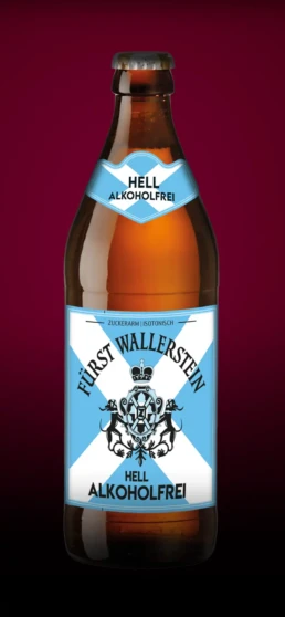 fürst wallerstein bier hell alkoholfrei 0,5 l
